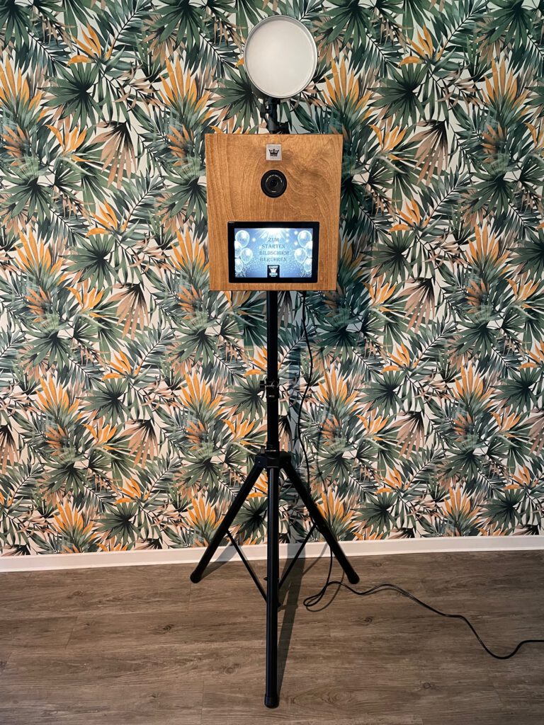 Ein Bild unsere Fotobox ohne Drucker.